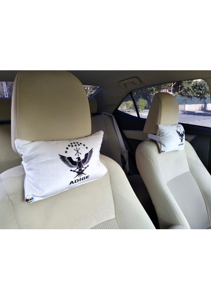 Adige Kartal Logolu Araç Boyun Yastığı Baby Face Kumaş fiyatları