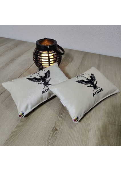 Adige Kartal Logolu Araç Boyun Yastığı Baby Face Kumaş modelleri