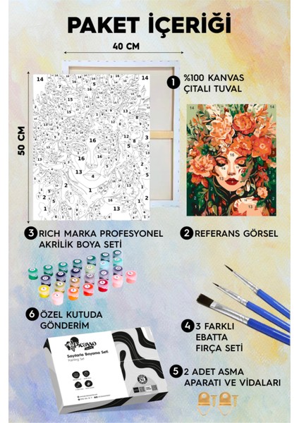 Rüya Sayılarla Boyama Seti fiyatları