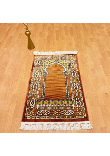 Hünkar Desenli Yünlü Seccade Kiremit fiyatları