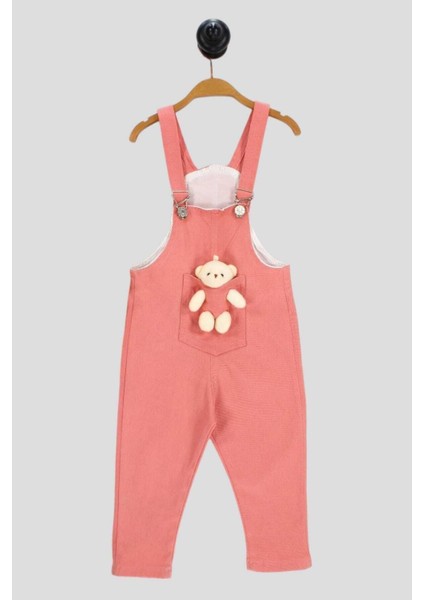 Kız/erkek Çocuk Ayıcıklı Renkli Salopet Unısex Tulum Likralı Esnek Kumaş Ayarlanabilir Askı modelleri