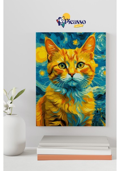 Leo ve Yıldızlı Gece Sayılarla Boyama Seti indirimleri