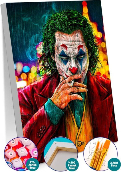 Joker Sayılarla Boyama Seti