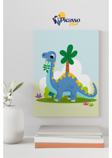 Obur Dinozor Sayılarla Boyama Seti modelleri