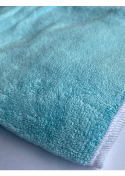 Lastikli Ayarlanabilir %100 Pamuklu Saç Bonesi Saç Havlusu Açık Mavi – Terletmeyen Duş ve Kuaför Bonesi modelleri