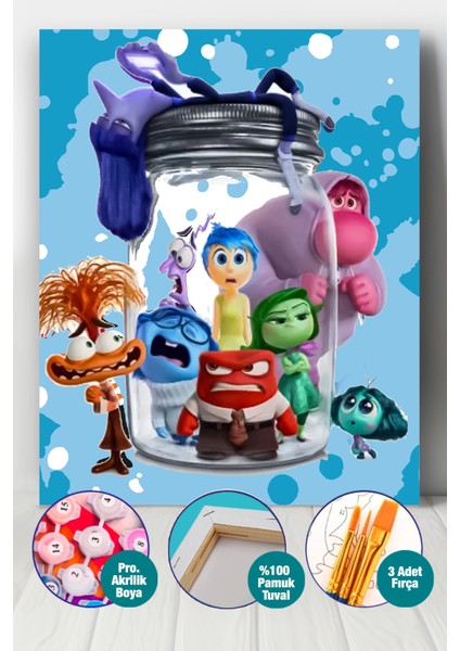 Duygular Sayılarla Boyama Seti