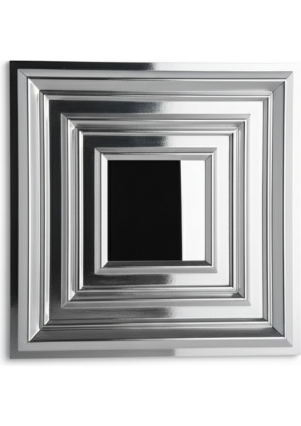 Silver 45X45 cm Dekoratif Duvar Paneli – 6’lı Set modelleri