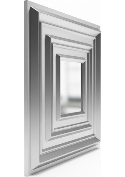 Silver 45X45 cm Dekoratif Duvar Paneli – 6’lı Set fırsatları