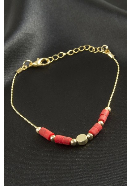 Buğz Yuvarlak Kum Boncuk Bileklik