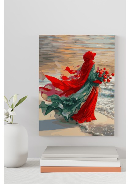 Sessiz Kıyılar ve Laleler Sayılarla Boyama Seti modelleri