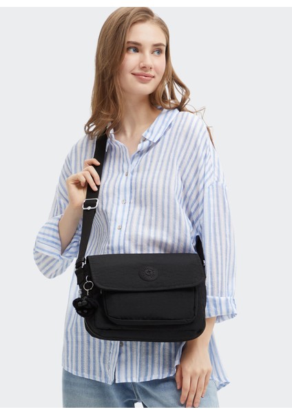 Siyah Kadın Çapraz Çanta Dalma