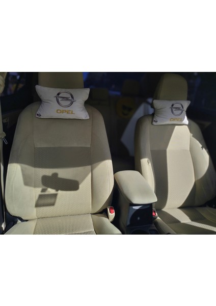 Opel Logo Baskılı Tüm Modellere Uyumlu Araç Boyun Yastığı, Baby Face Kumaş modelleri