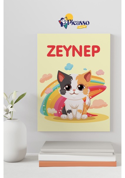 Minnoş Kedi Sayılarla Boyama Seti modelleri