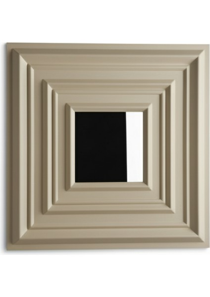 Krem 45X45 cm Dekoratif Duvar Paneli – 6’lı Set modelleri