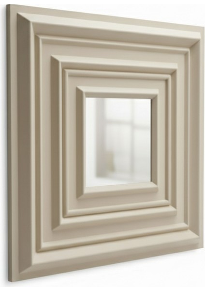 Krem 45X45 cm Dekoratif Duvar Paneli – 6’lı Set fırsatları