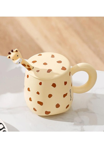 Zürafa Temalı Seramik Kupa 1966