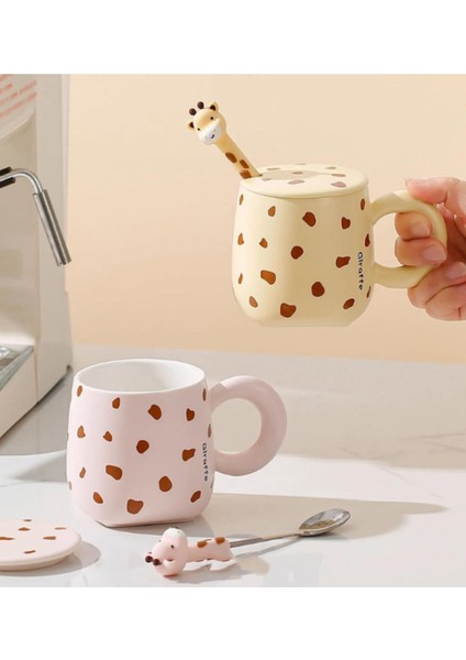 Zürafa Temalı Seramik Kupa 1966 modelleri