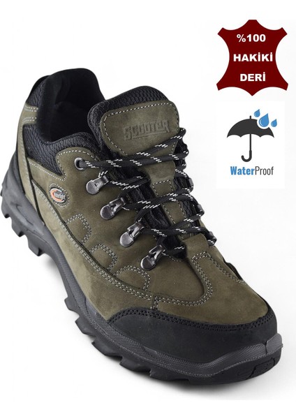 Scooter 5537 Su Geçirmez Garantili Hakiki Deri Erkek Ayakkabı Bot