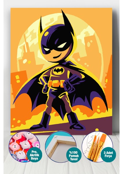 Minik Kara Şövalye Sayılarla Boyama Seti