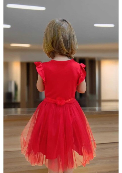 Kız Çocuk Tül Özel Gün Doğum Günü Günlük Prenses Elbise fiyatları