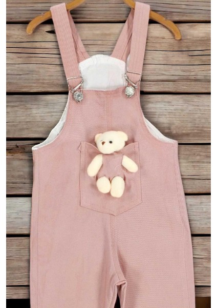 Kız/erkek Çocuk Ayıcıklı Renkli Salopet Unısex Tulum Likralı Esnek Kumaş Ayarlanabilir Askı fiyatları