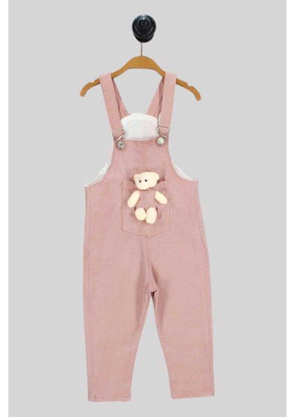 Kız/erkek Çocuk Ayıcıklı Renkli Salopet Unısex Tulum Likralı Esnek Kumaş Ayarlanabilir Askı modelleri