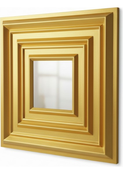 Gold 45X45 cm Dekoratif Duvar Paneli – 6’lı Set fırsatları