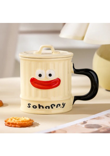 Komik Karakter Tasarımlı Seramik Kupa BM-1435