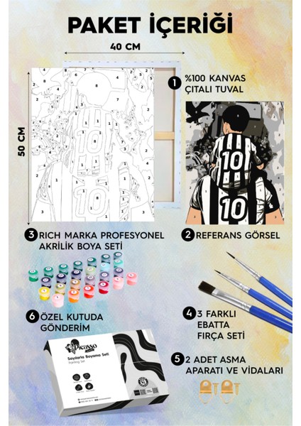 Babadan Miras Sayılarla Boyama Seti fiyatları