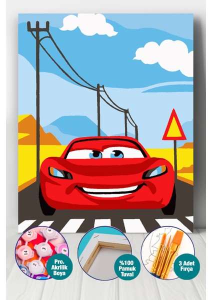 Şimşek Sayılarla Boyama Seti