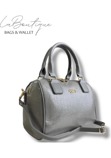 Lb Çanta 2508 Rugan Gri modelleri