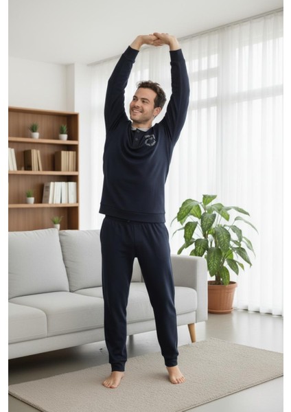 Konforlu Interlok Kışlık Yumuşak Erkek Ev Giyim | Erkek Pijama Takımı fiyatları