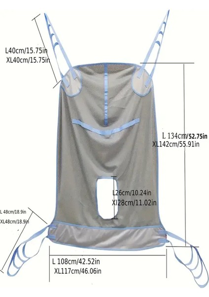 Hasta Taşıma Bezi – Tekerlekli Sandalye, Yatak ve Banyo Transferi Için Asansör Tipi Askı Bezi | Yıkanabilir ve Dayanıklı Kumaş fırsatları