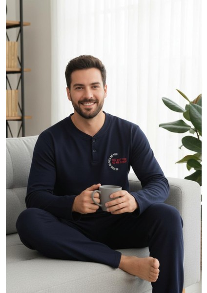 Konforlu Interlok Kışlık Yumuşak Erkek Ev Giyim | Erkek Pijama Takımı fiyatları