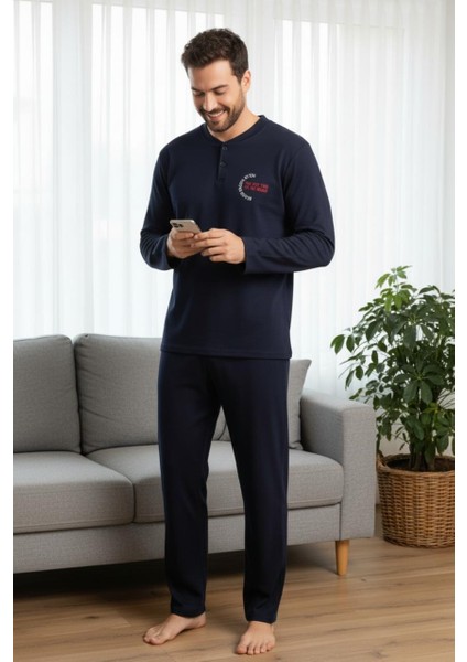 Konforlu Interlok Kışlık Yumuşak Erkek Ev Giyim | Erkek Pijama Takımı modelleri