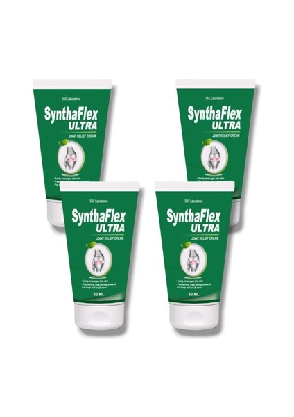 Vücut Ağrıları Için Masaj Bakım Kremi 50 ml x 4 Adet