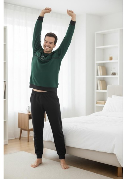 Konforlu Interlok Kışlık Yumuşak Erkek Ev Giyim | Erkek Pijama Takımı modelleri