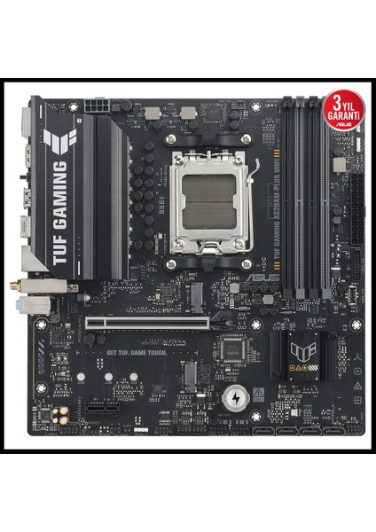 Tuf Gamıng A620AM-PLUS Wıfı, 4xddr5, 2x M.2, Hdmı, 2xdp, Wi-Fi 6, Bluetooth V5.3, Am5 Soket Gamıng Anakart fiyatları