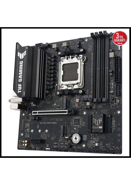 Tuf Gamıng A620AM-PLUS Wıfı, 4xddr5, 2x M.2, Hdmı, 2xdp, Wi-Fi 6, Bluetooth V5.3, Am5 Soket Gamıng Anakart modelleri