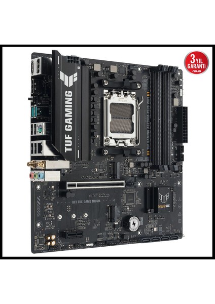 Tuf Gamıng A620AM-PLUS Wıfı, 4xddr5, 2x M.2, Hdmı, 2xdp, Wi-Fi 6, Bluetooth V5.3, Am5 Soket Gamıng Anakart fırsatları