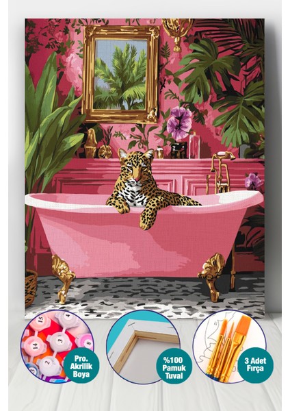 Kraliçenin Banyosu Sayılarla Boyama Seti