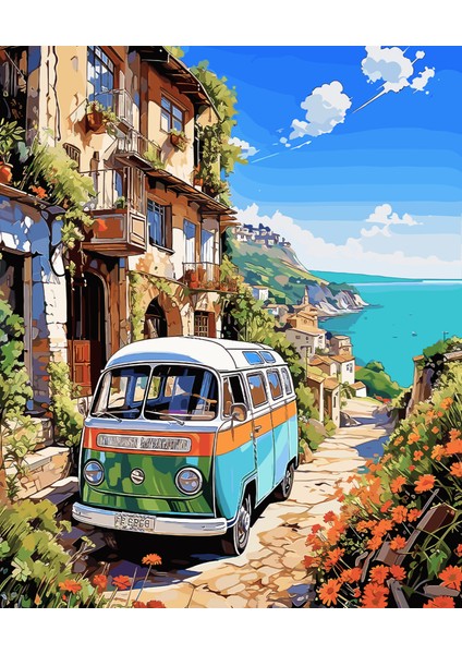 Vosvosla Tatile Sayılarla Boyama Seti