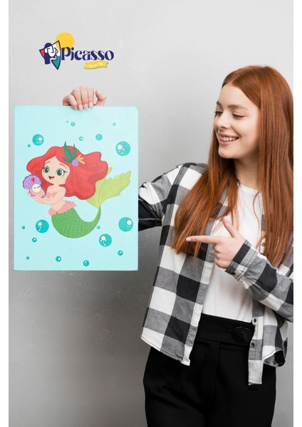 Deniz Kızı Sayılarla Boyama Seti fiyatları