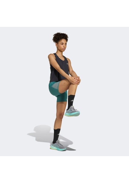 Adi365 Running Climacool+ Kadın Yeşil Koşu Taytı.-