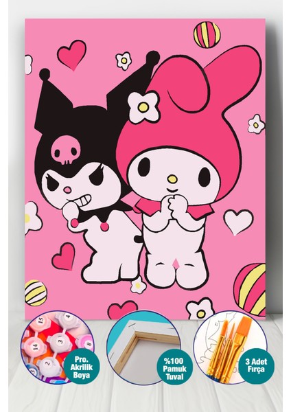 Melodi Sayılarla Boyama Seti