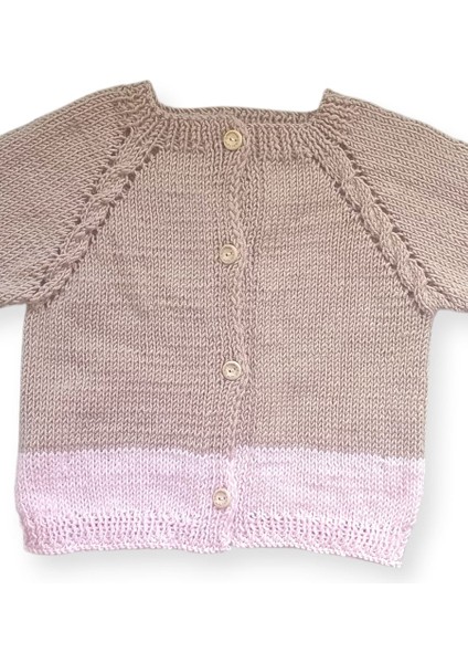 1-2 Yaş Örgü Kız Bebek Hırkası modelleri