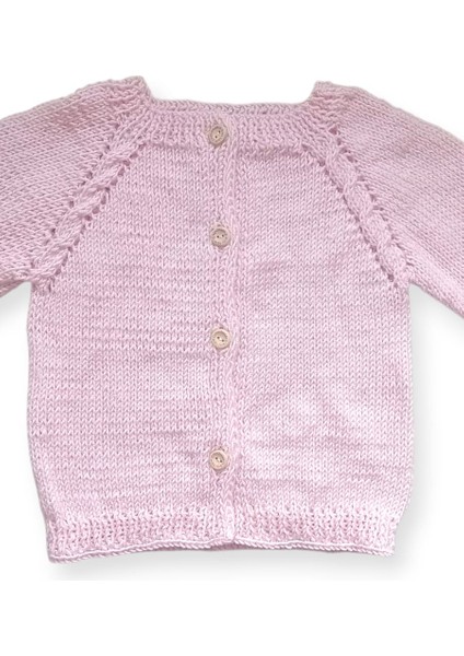 1-2 Yaş Örgü Kız Bebek Hırkası modelleri