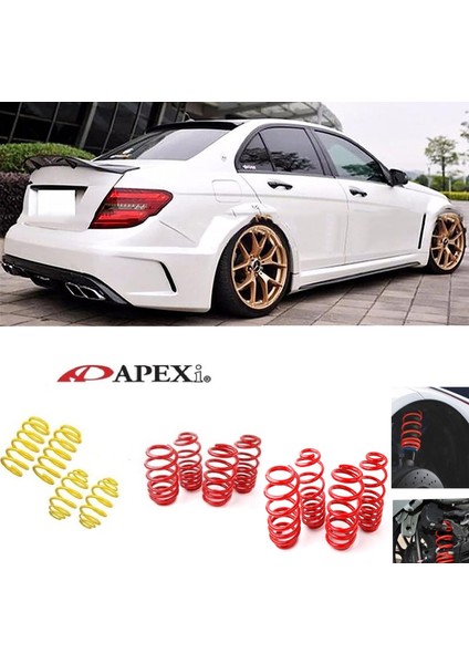 Mercedes W204 2007-2014 C180 C200 Apexi 3.5 cm Spor Yay