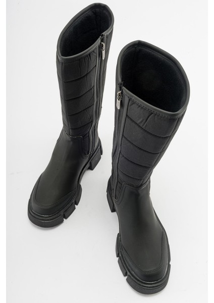 Kaydırmaz Taban Kadın Çizme SİYAH indirimleri