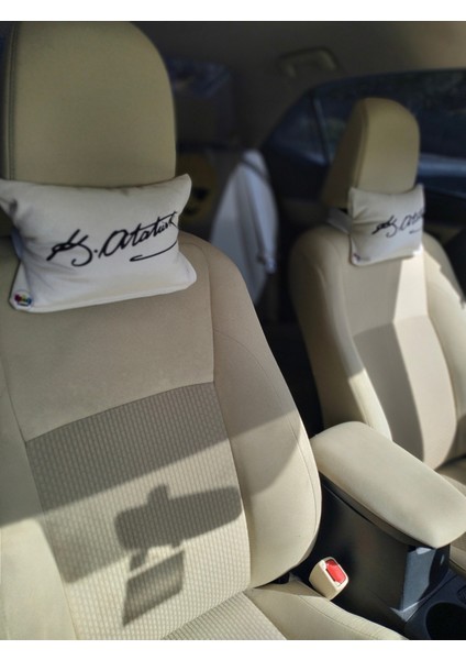 Atatürk Imzası Araç Boyun Yastığı, Baby Face Kumaş fiyatları